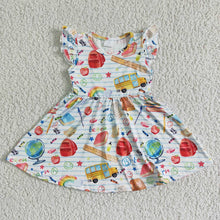 Load image into Gallery viewer, Baby girls back to school dresses

