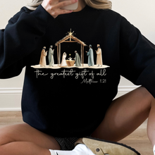 Load image into Gallery viewer, Greatest Gift of All Crewneck Sweatshirt - Bella
