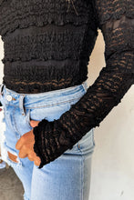 Load image into Gallery viewer, PREORDER: Long Sleeve Rosalie Lace Top
