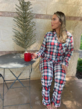 Load image into Gallery viewer, PREORDER: Holiday Plaid Pajama Set
