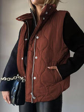 Load image into Gallery viewer, Fashionable and casual solid color cotton vest_CWOV00324
