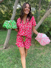 Load image into Gallery viewer, PREORDER: Christmas Candy Pajama Set in Three Colors
