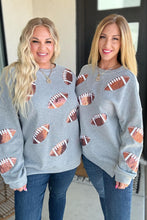 Load image into Gallery viewer, PREORDER: Game Day Sequin Football Pullover
