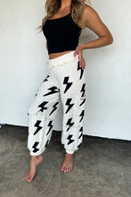 Load image into Gallery viewer, PREORDER: Lightning &amp; Cheetah Cloud Lounge Pants
