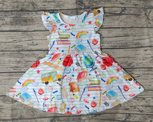 Load image into Gallery viewer, Baby girls back to school dresses
