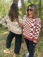 Load image into Gallery viewer, PREORDER: All Checkered Out Sweater in Four Colors
