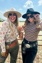 Load image into Gallery viewer, PREORDER: Boots &amp; Blooms Collection Mesh Tops
