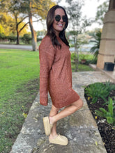 Load image into Gallery viewer, PREORDER: So Delightful Cable Knit Sweater Dress in Four Colors
