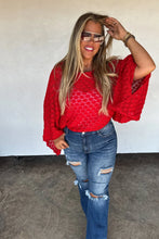 Load image into Gallery viewer, PREORDER: Winter Free Spirit Bell Sleeve Top
