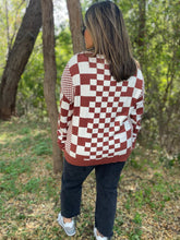 Load image into Gallery viewer, PREORDER: All Checkered Out Sweater in Four Colors
