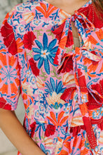 Load image into Gallery viewer, Art of Loving Bow Detail Floral Dress
