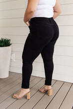 Load image into Gallery viewer, Audrey High Rise Control Top Classic Skinny Jeans in Black
