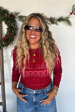 Load image into Gallery viewer, PREORDER: Long Sleeve Rosalie Lace Top
