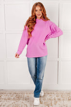 Load image into Gallery viewer, Basically My Favorite Hooded Pullover in Bright Mauve
