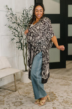 Load image into Gallery viewer, Bella Vida Open Front Floral Print Kimono
