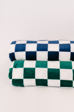 Load image into Gallery viewer, Berry Cozy Checkered Blanket
