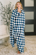 Load image into Gallery viewer, Berry Cozy Checkered Blanket
