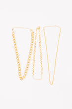 Load image into Gallery viewer, Big, Bold and Beautiful Layered Chunky Necklace in Gold

