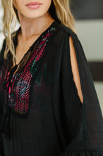 Load image into Gallery viewer, Boheme Bay Swim Cover Up in Black
