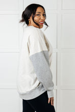 Load image into Gallery viewer, Bring it Together Color Block Pullover
