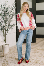 Load image into Gallery viewer, Candy Stripes &amp; Chill Sweatshirt
