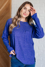 Load image into Gallery viewer, Casual Tuesday Ribbed Knit Sweater in Bright Blue
