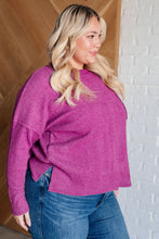 Load image into Gallery viewer, Casual Tuesday Ribbed Knit Sweater in Light Plum
