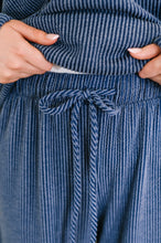 Load image into Gallery viewer, Certified Chiller Contrast Stripe Straight Leg Bottoms in Navy
