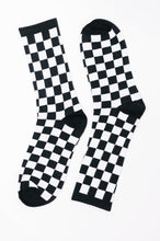 Load image into Gallery viewer, Check Yo'Self Quarter Socks
