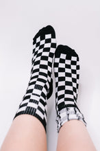 Load image into Gallery viewer, Check Yo'Self Quarter Socks
