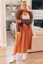 Load image into Gallery viewer, She's Got Game Cropped Jacket in Brown

