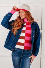 Load image into Gallery viewer, Have We Met Oversized Denim Jacket
