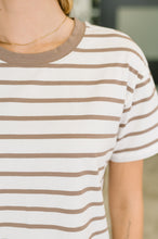 Load image into Gallery viewer, Convincing Argument Casual Tee in Mocha
