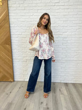 Load image into Gallery viewer, Cool to Be Kind Floral Blouse
