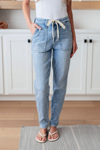 Load image into Gallery viewer, Cooper High Rise Vintage Denim Jogger
