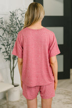 Load image into Gallery viewer, Couldn't Help It Melange Set in Dark Red

