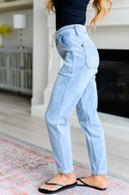 Load image into Gallery viewer, Cooper High Rise Vintage Denim Jogger
