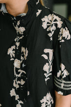 Load image into Gallery viewer, Dark Darlin' Puff Sleeve Maxi Dress
