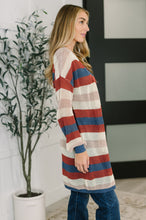 Load image into Gallery viewer, Definitely Dapper Striped Knit Cardigan
