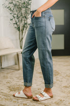 Load image into Gallery viewer, Doris Mid Rise Boyfriend with Adjustable Back Tab + Hollywood WB
