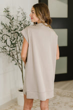 Load image into Gallery viewer, Easy Hustle High Neck Dress in Ash Mocha
