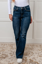 Load image into Gallery viewer, Edna High Rise Control Top Shield Pocket Flare Jeans
