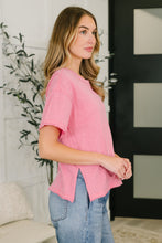 Load image into Gallery viewer, Effortless Edit Boxy Tee in Candy Pink
