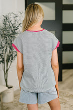 Load image into Gallery viewer, Emotionally Attached Trim Detail Tee
