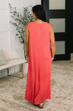 Load image into Gallery viewer, Everything She Wants Sleeveless Maxi Dress in Coral

