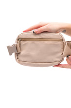 Load image into Gallery viewer, Everywhere I Go Crossbody Belt Bag in Khaki
