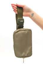 Load image into Gallery viewer, Everywhere I Go Crossbody Belt Bag in Olive
