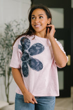 Load image into Gallery viewer, Exactly My Type Paisley Floral Applique Top
