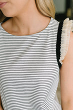 Load image into Gallery viewer, Exceeding Expectations Ruffled Sleeve Blouse
