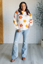 Load image into Gallery viewer, Falling Flowers Floral Sweater
